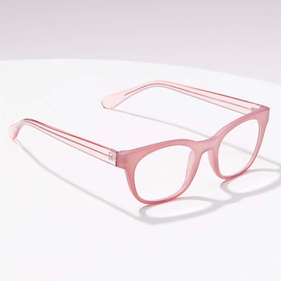 Rectangle +1.00 Mauve Tint Readers - Picture 3 of 4